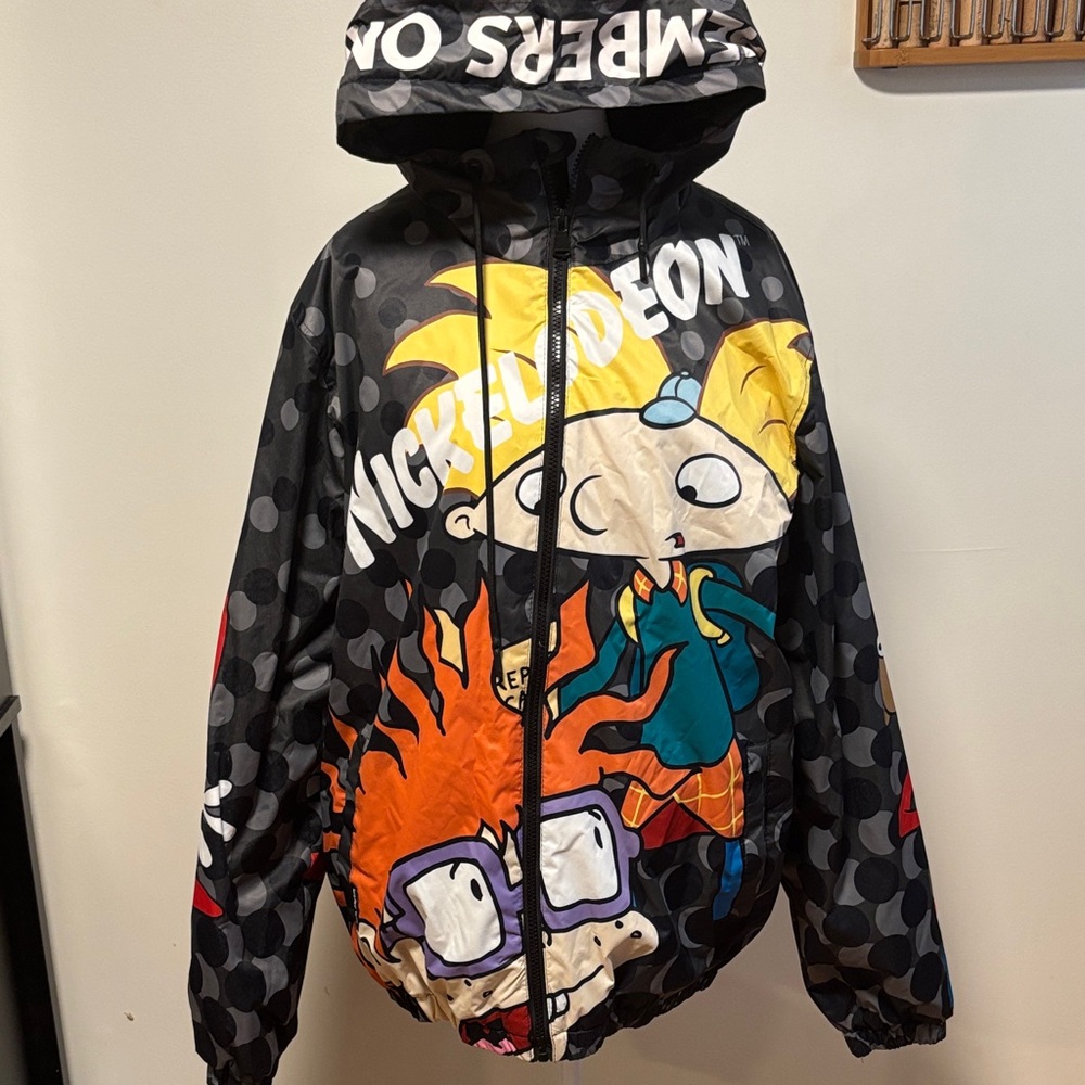 Members Only x Nickelodeon Black Jacket
